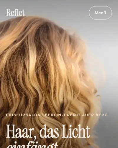 Konzeptstudie Reflet auf dem Handy